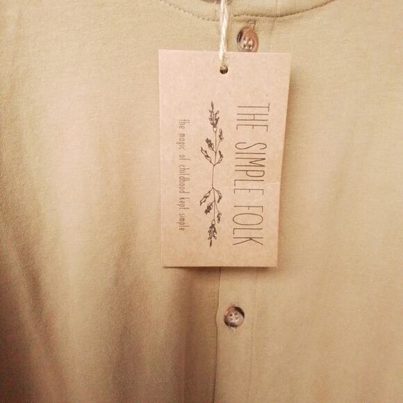 The Simple Folk Workman‎ Playsuit Camel Size 6/7 Years In Camel - Picture 9 of 10